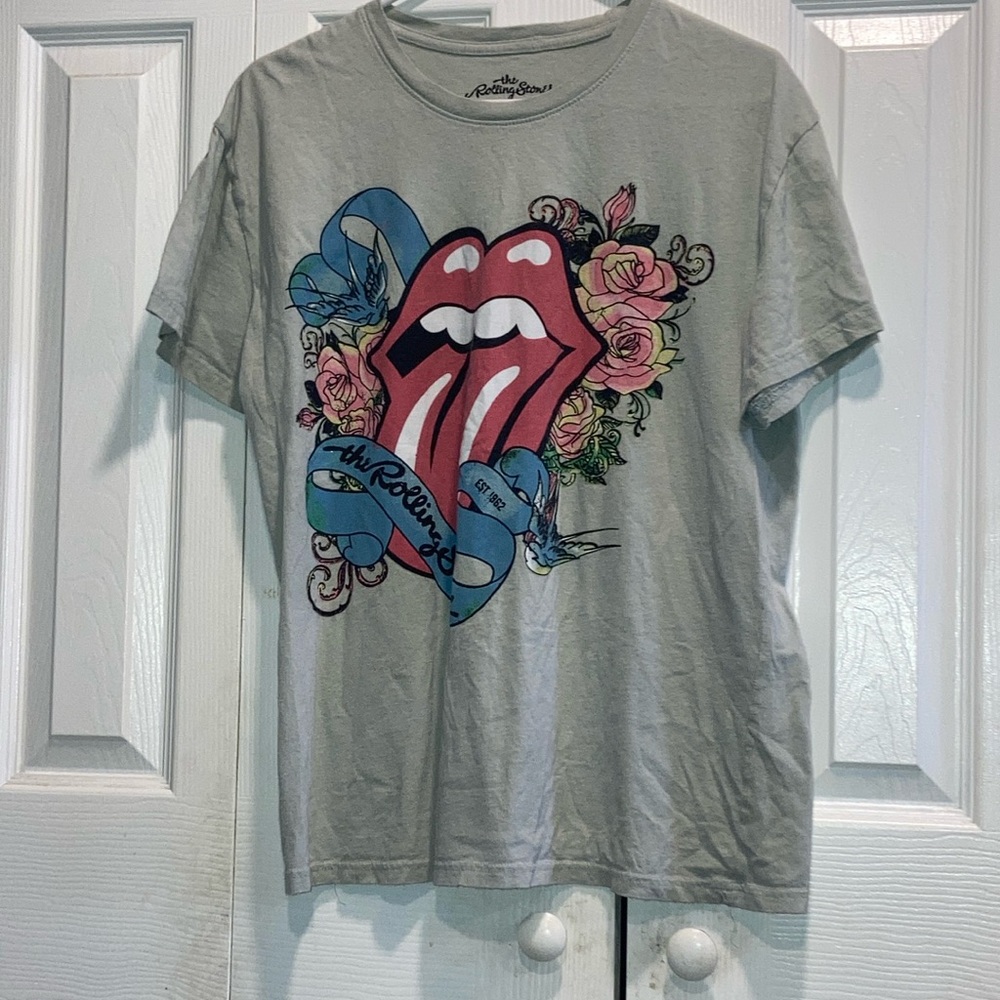 Blue The Rolling Stones Band Tee • Size XL